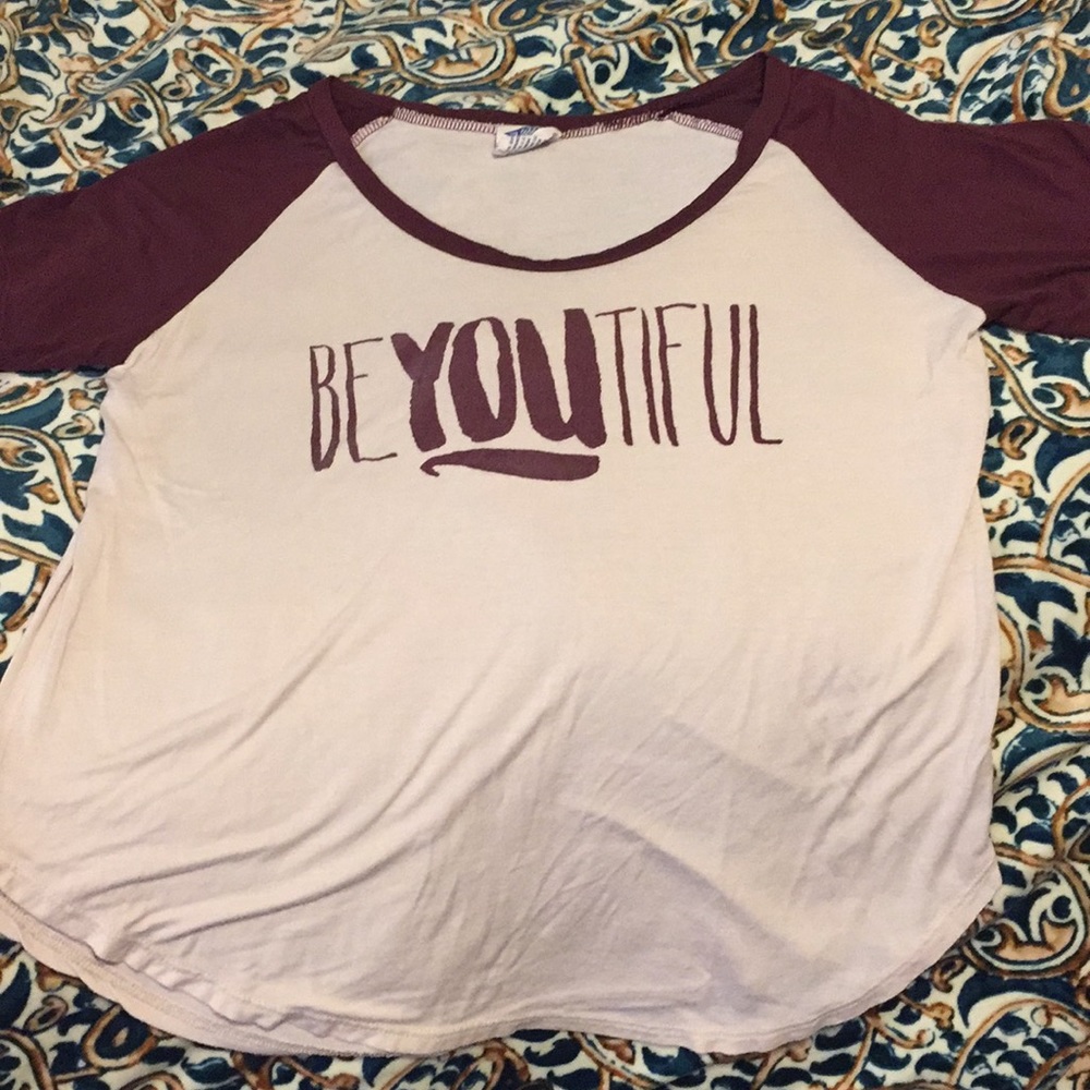 maroon color, says be-you-tiful
